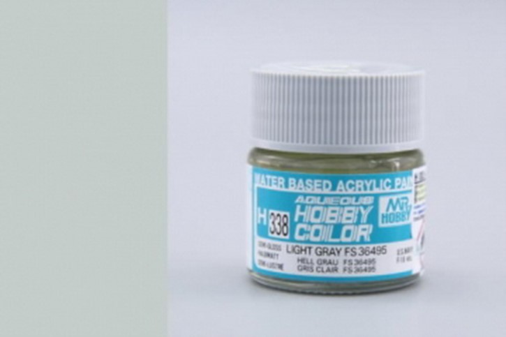 H338-FS36495-lightgrey, seidenmatt, Acryl, 10 ml