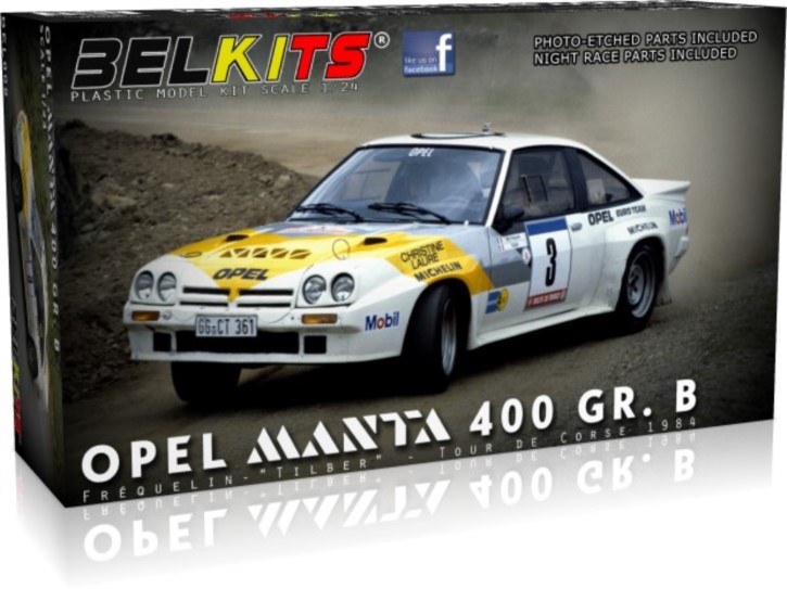 Opel Manta 400 GR.B Tour de Corse 1984 Freqelin-Tilber