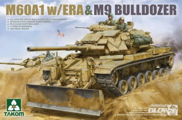 M60A1 w/ ERA & M9 Bulldozer