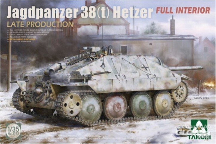 Jagdpanzer 38(t) Hetzer late production w/full int