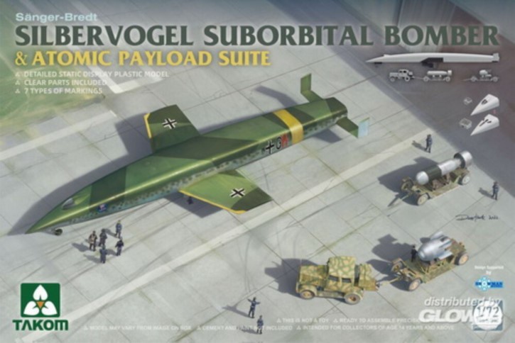 Silbervogel Suborbital Bomber & Atomic Payload Sui