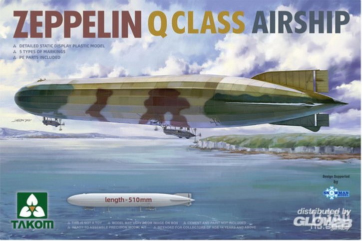 Zeppelin Q Class Luftschiff, erscheint ca. 10/21