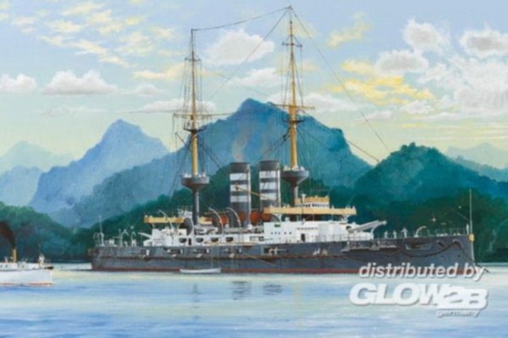 jap. Battleship Mikasa 1902