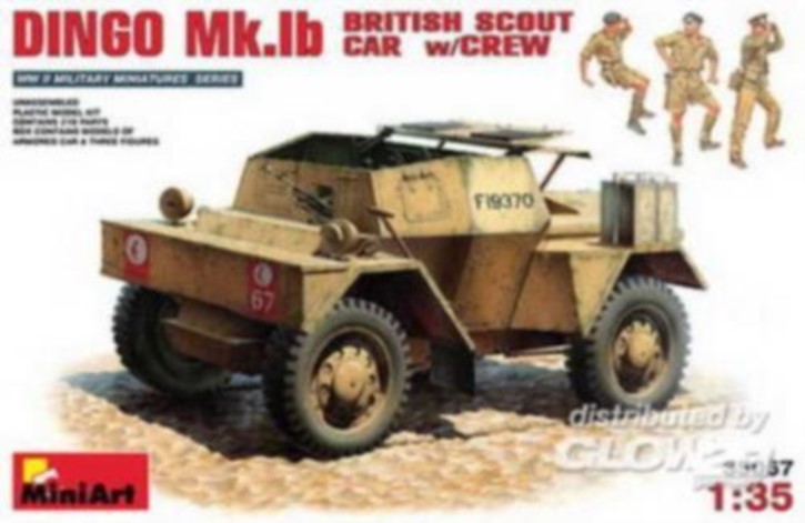Dingo Mk.Ib brit. Scout Car mit Crew