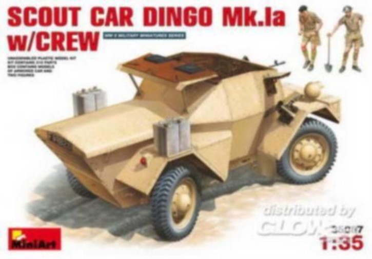 Scout Car Dingo MK I mit Crew