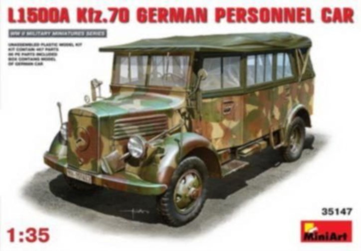 L1500A, Kfz.70 dt Personenwagen
