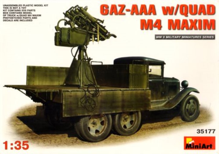 GAZ-AAA w/Quad M-4 Maxim