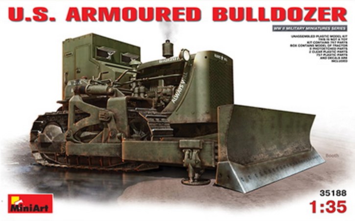 U.S. Army Armored Bulldozer