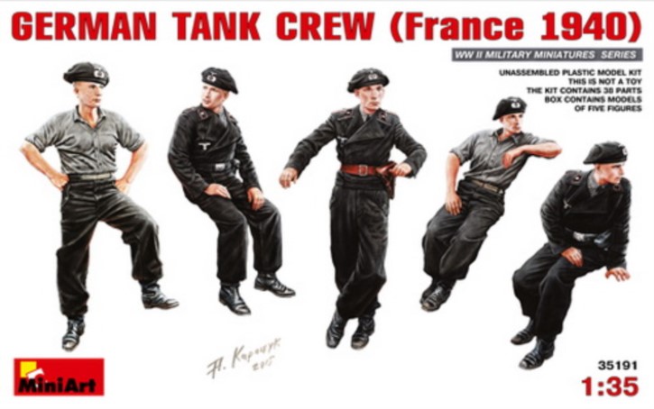dt. Panzer Crew (Frankreich 1940)