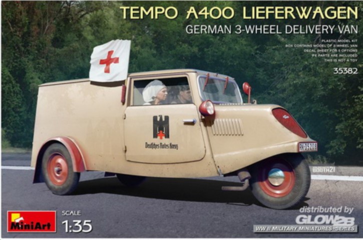 Tempo A400 Lieferwagen, dt. 3-Rad Lieferwagen