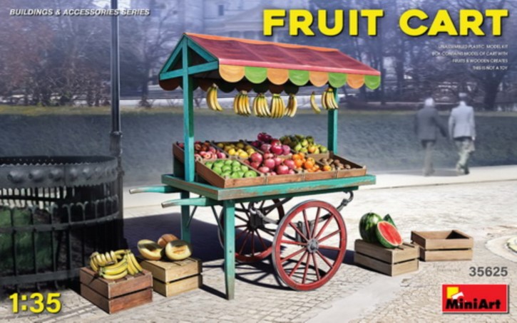 Fruit Cart, Handkarre mit Obst