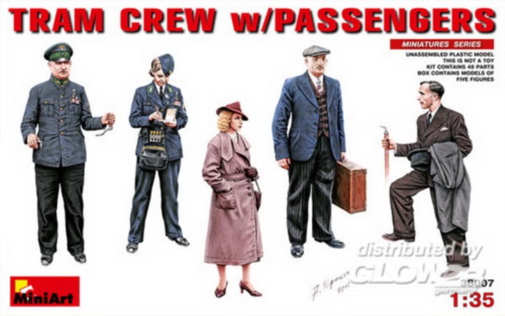 Tram Crew & Passengers