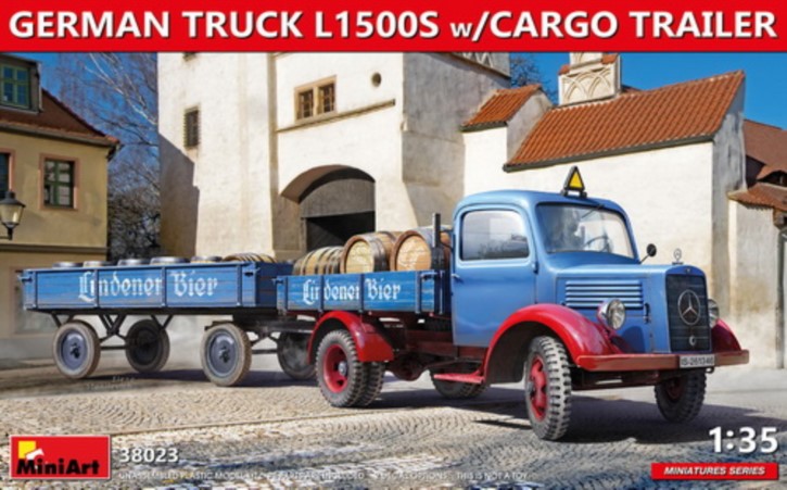 germ Truck L1500S w/ Cargo Trailer