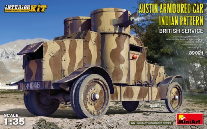 Austin Armored Car Indian Pattern, brit. Service, 