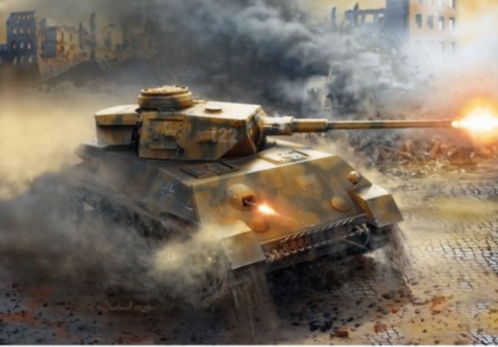 Pz.Kpfw.IV Ausf.H KruppEntwurf W1466