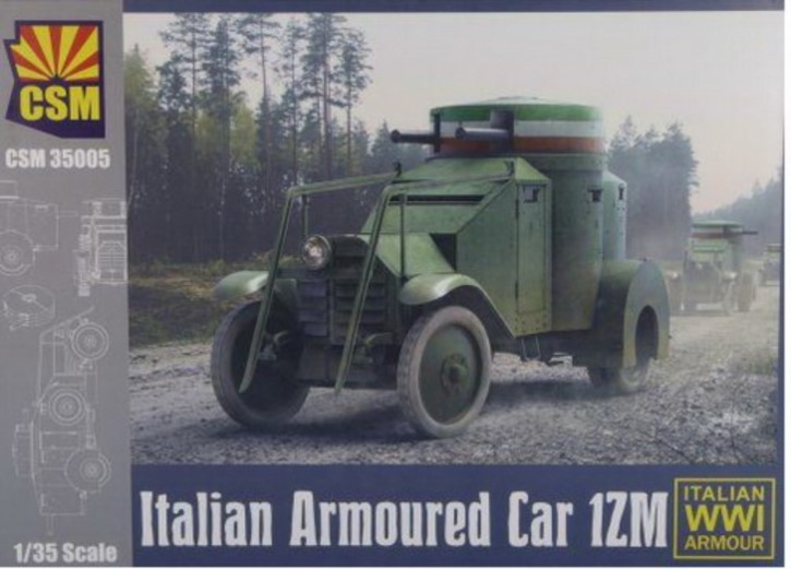 Italian Armoured car WWI 1ZM