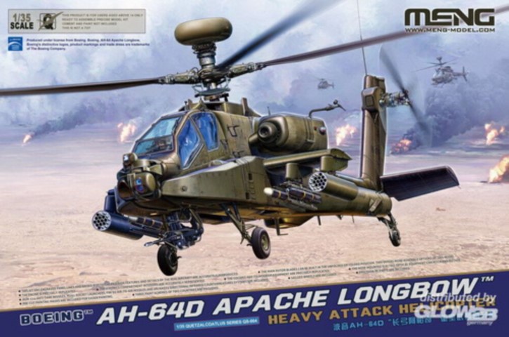 Boeing AH-64D Apache Longbow Heavy Attack Helicopt