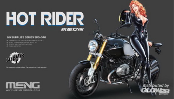Hot Rider Resin-Figur, Bausatz