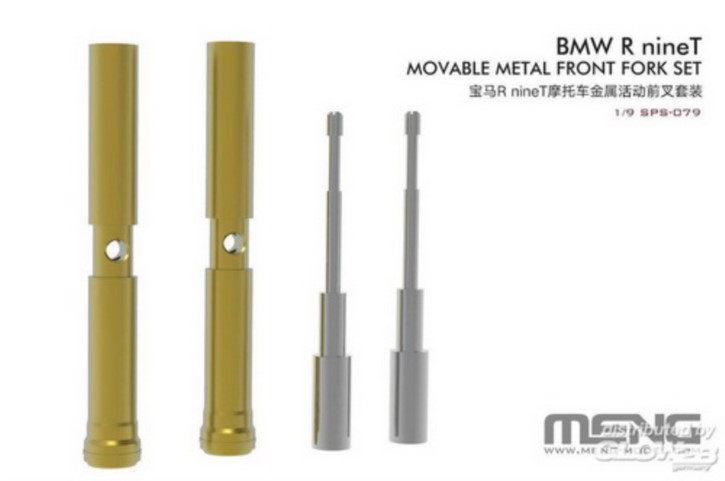 BMW R nineT Moveable Metal Front Fork Set