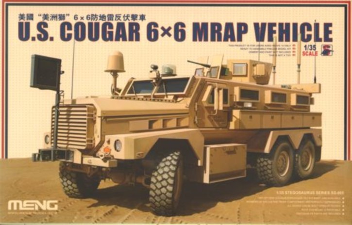 U.S. Cougar 6x6 MRAP Vehicle
