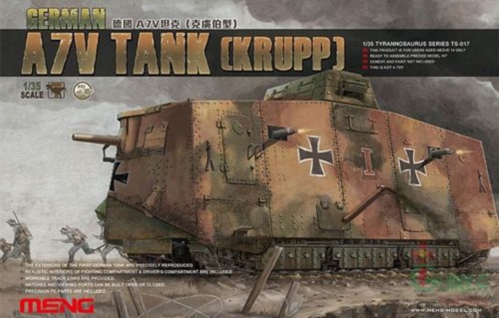 dt. A7V Tank (Krupp)