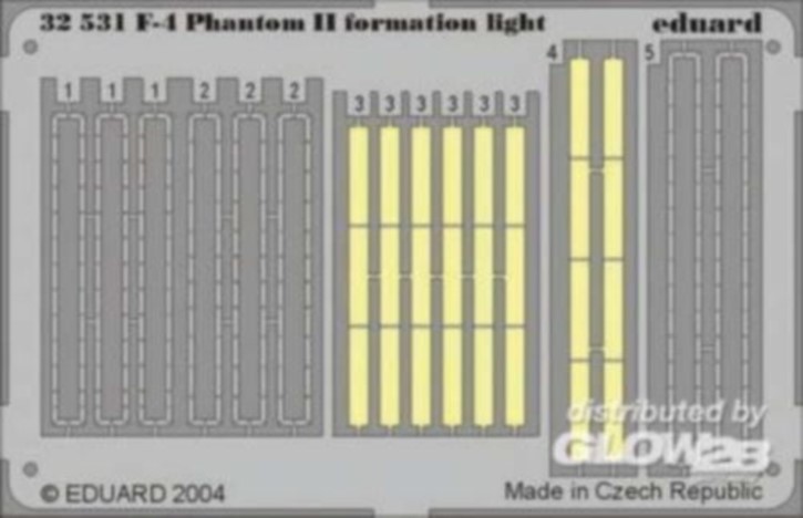 F-4 Phantom Formation light, Colorätzteile (TAM)