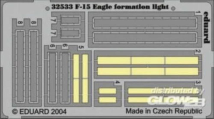 F-15 Eagle Formation light, Colorätzteile (TAM)