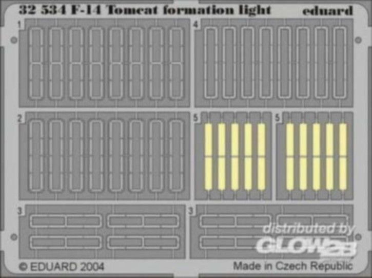 F-14 Tomcat Formation light, Colorätzteile (TAM)