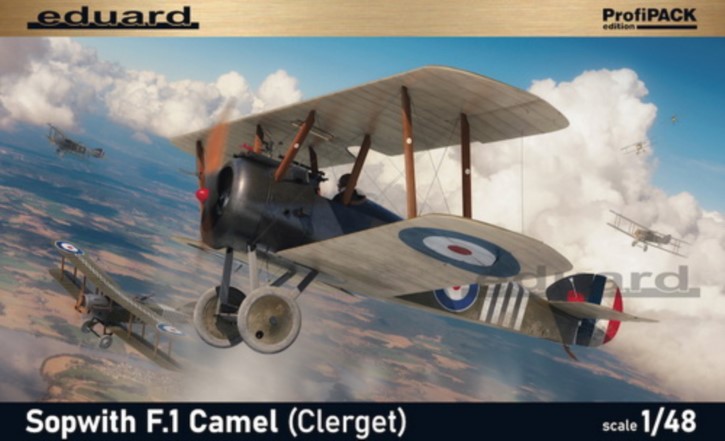 Sopwith F.1 Camel Clerget Profiipack, limitiert