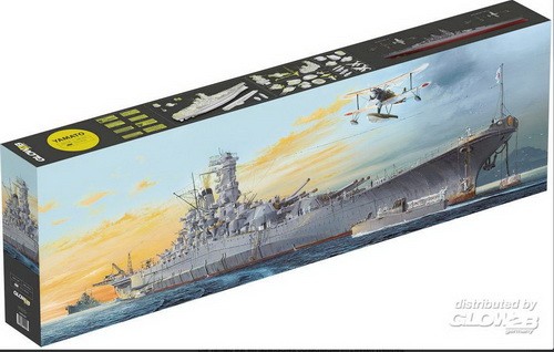 YAMATO Battleship PREMIUM-Modell, komplett neu