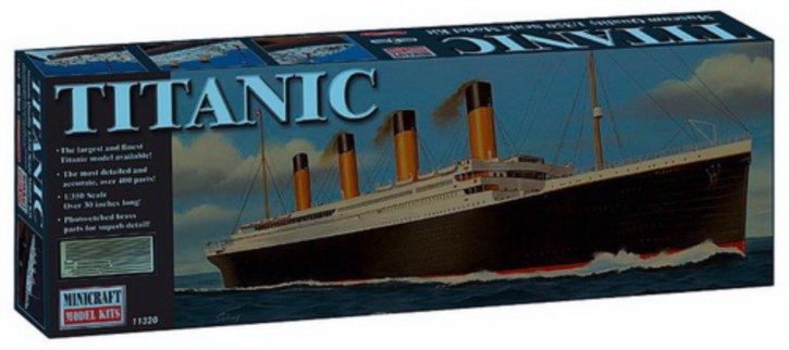 Titanic Deluxe-Set mit vielen Fotoätzteilen