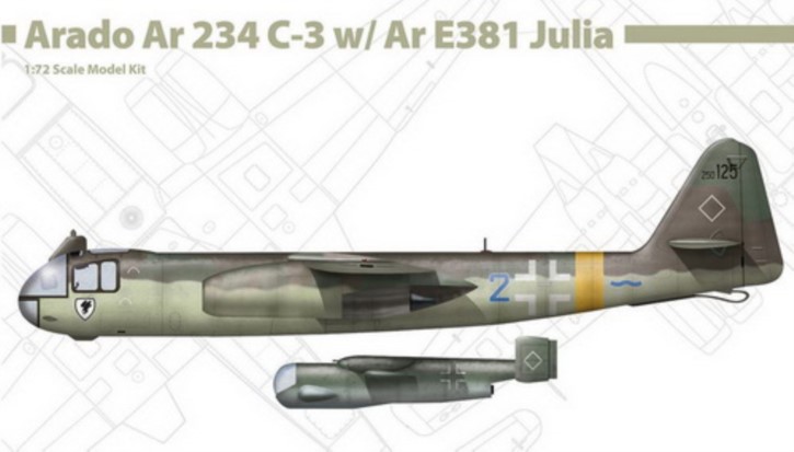 Arado 234 C-3 w/ Ar E381 Julia
