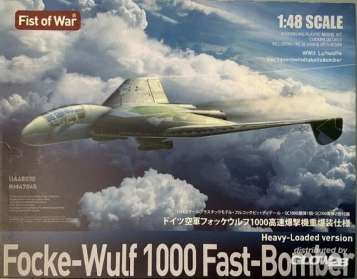 Luftwaffe secret Project Focke-Wulf 1000 Fast-Bomb