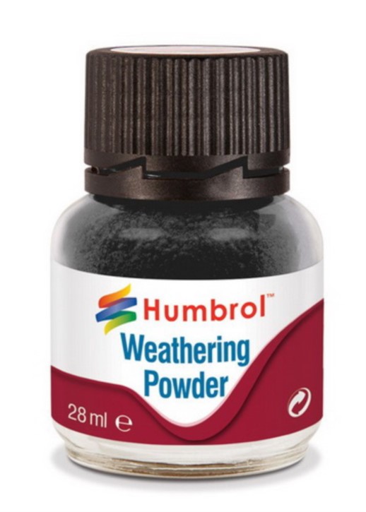 Weathering Powder Black, Alterungspulver Schwarz, 28ml